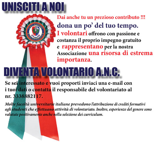 Diventa Volontario